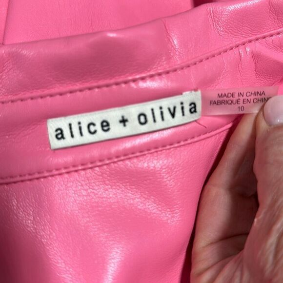Alice + Olivia Pink Belted Dress - Picture 8 of 10